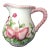 Vintage Hand Painted Majolica Pitcher For Sale