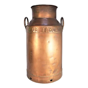 1940s Copper Milk Pail From Holland