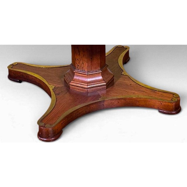 Vintage Weiman Campaign Style Walnut and Cherry Mechanical Convertible Hi Low Coffee Dining Table For Sale - Image 14 of 16