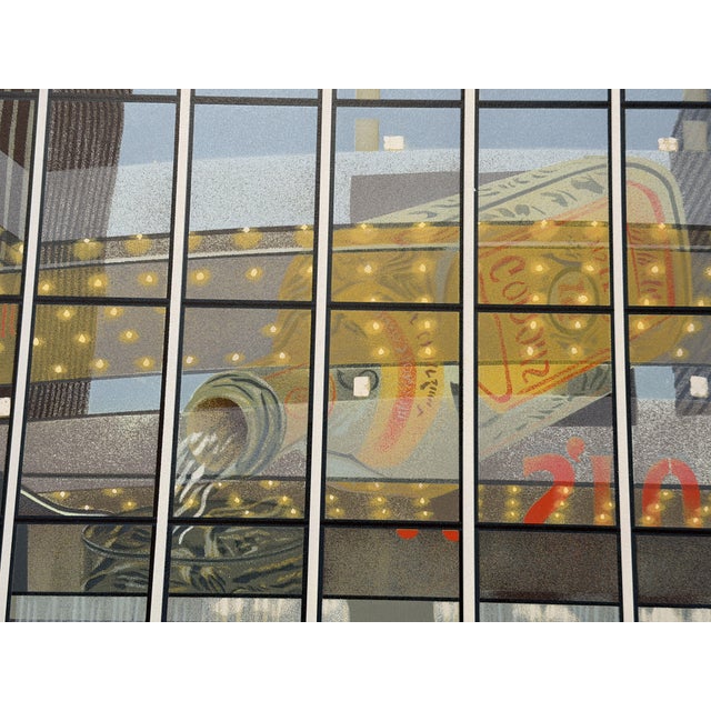 Brendan Neylan, United Kingdom, Title: Times Square, Signed and dated 1983, Sold unframed. Paper: 62.5 x 88.5 cm Plate: 53...