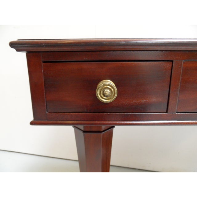Antique Georgian Mahogany Writing Table For Sale - Image 5 of 14