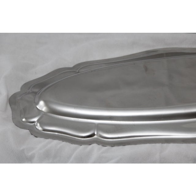 Large Oval Serving Tray, 1990s For Sale - Image 9 of 11