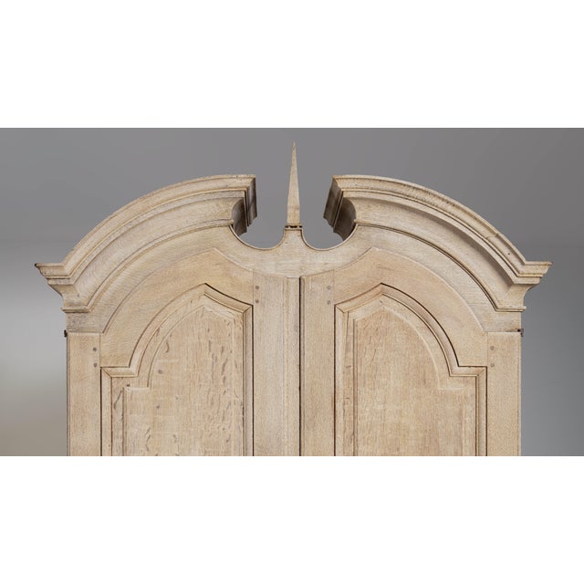 French Louis XV Oak Cabinet, Rococo Style, France, Early 19th Century For Sale - Image 3 of 13