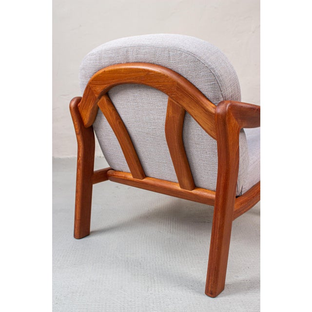Vintage Danish Teak Easy Chair from Komfort, 1980s For Sale - Image 9 of 18