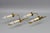 French Art Deco Brass Twin-Arm Sconces, 1930, Set of 2 For Sale - Image 12 of 18
