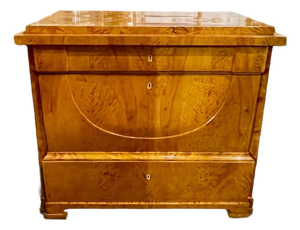 19th C. German Biedermeier Maple Commode