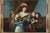 Mid 19th Century After J-F Courtin, The Zither Player, 1850, Oil on Canvas, Framed For Sale - Image 5 of 18