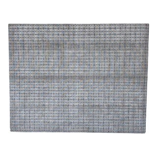 Silk and Wool Modern Style Rug , 8' X 10' For Sale