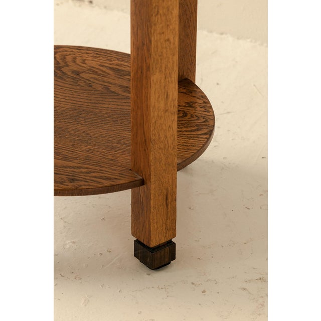 Dutch Amsterdamse School Side Table, 1930s For Sale - Image 6 of 10
