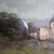 Mid 20th Century Large Custom Framed Italian Countryside Village Landscape Oil Painting by Toni Bordignon For Sale - Image 13 of 18