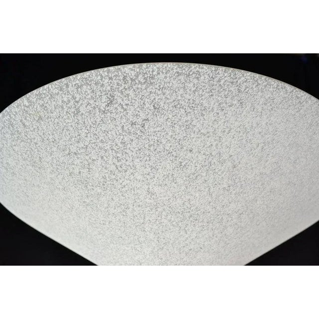 1980s Vintage Tall Burgundy Iron Torchiere Floor Lamp For Sale - Image 5 of 10