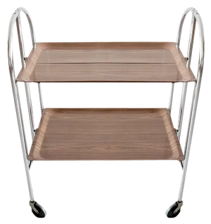 Dinett Style Serving Trolley, Germany, 1970s