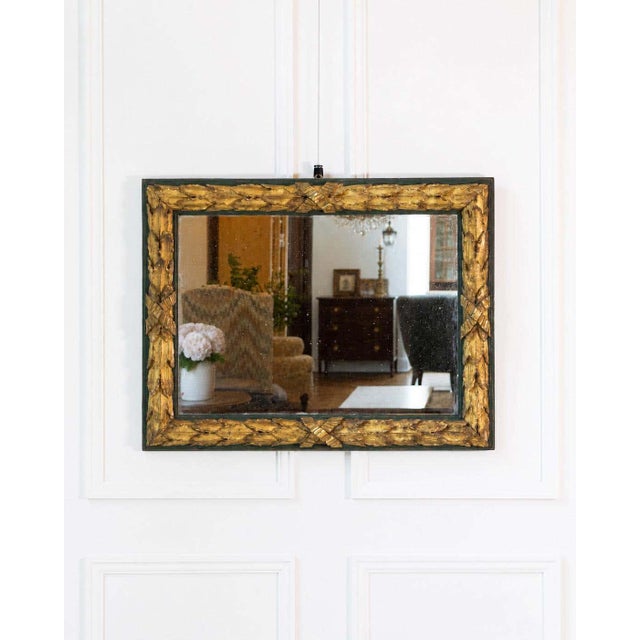 Second Half Of The 18th Century Neoclassical Rectangular Mirror For Sale - Image 4 of 5