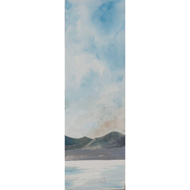 Christian Feltin, Immersion Between Sky and Earth, 2024, Acrylic on Canvas For Sale - Image 4 of 6