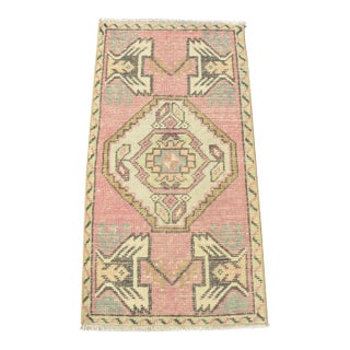 Turkish Handmade Floral Rug For Sale