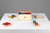 A beautifully preserved ado ‘kistje gekleurde tegels’, model 255, designed by ko verzuu and manufactured by ado in the...