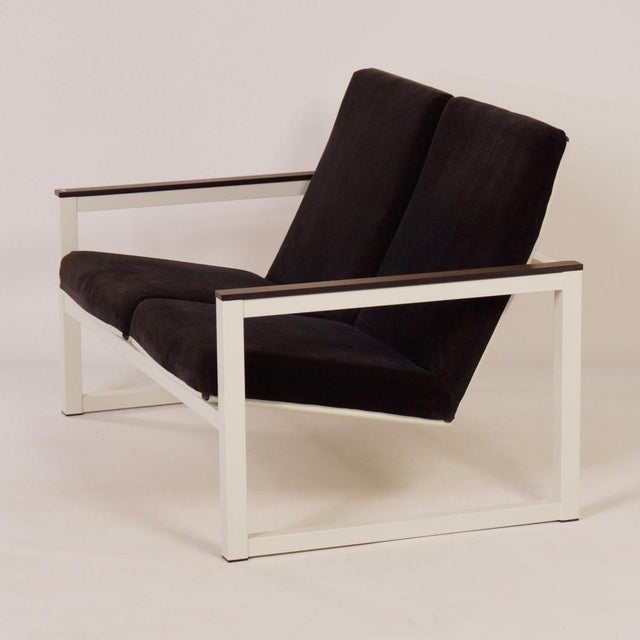 Metal 2-Seater Sofa by Tjerk Reijenga and Friso Kramer for Pilastro, 1960s For Sale - Image 7 of 15