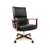Vintage Danish Leather Desk Chair by Arne Vodder for Sibast, 1960 For Sale - Image 11 of 11