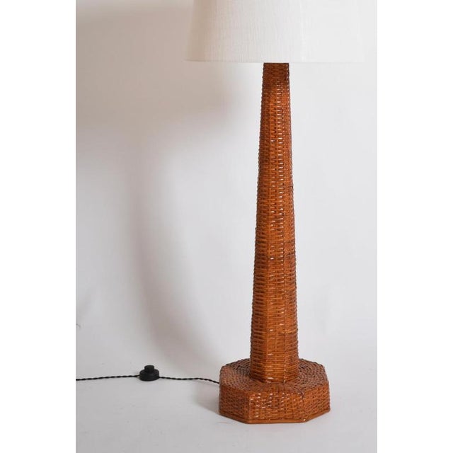 Caprarola Braided Floor Lamp by Barracuda Interiors For Sale - Image 4 of 5