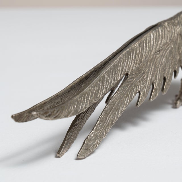 Mid 20th Century France Silver Metal Sculpture For Sale - Image 15 of 15