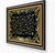 Atelier Aria Lumae Golden Age Dutch Floral Antique Tapestry Fine Art Gallery Board Print With Faux Antique Gilt Frame Print Design 32 X 24.5 For Sale - Image 11 of 12