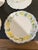 Late 20th Century Robb & Stucky Hand Painted Lemon and Floral Pattern Dinner & Salad Plate Set, Made in Italy- 12 Pieces For Sale - Image 9 of 9