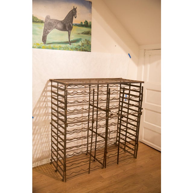 Antique French Wine Rack Chairish