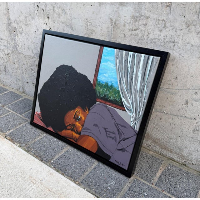 Let Me Be, Acrylic Painting on Canvas, 2026, Emmanuel Akolo For Sale - Image 6 of 8