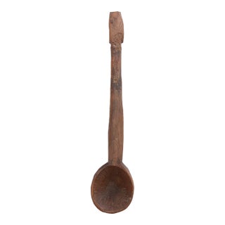 Antique Primitive Handle Ladle For Sale