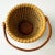 Vintage Signed Nantucket Lightship Basket – Handcrafted With Bone Handle & Geometric Pattern For Sale - Image 10 of 10