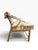 1960s Vintage Pair of Empress Brass Lounge Chairs Attributed to Mastercraft in Clarence House Tibet Fabric For Sale - Image 5 of 16