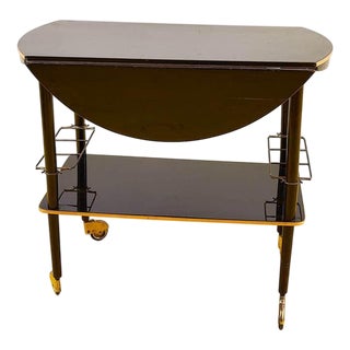 Vintage Art Deco Food Trolley, 1940s For Sale