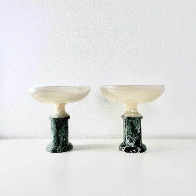 Solid Marble Cups, Set of 2 For Sale - Image 6 of 7