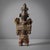 Brown Early 20th Century Yaka Miniature Fetish With Feathers Figure For Sale - Image 8 of 11