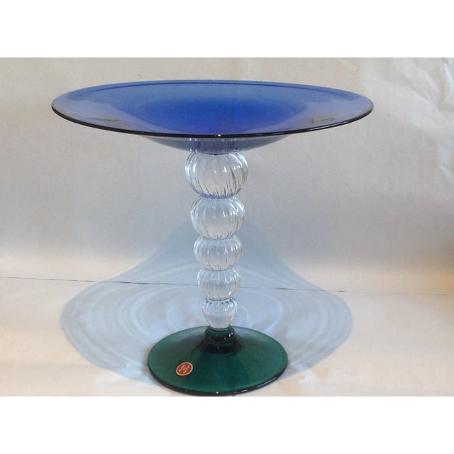 Murano Glass Cake Stand, 1970s For Sale - Image 12 of 12
