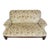 Living room composed of a three-seater sofa and two armchairs with wooden structure and padding with damask fabric....