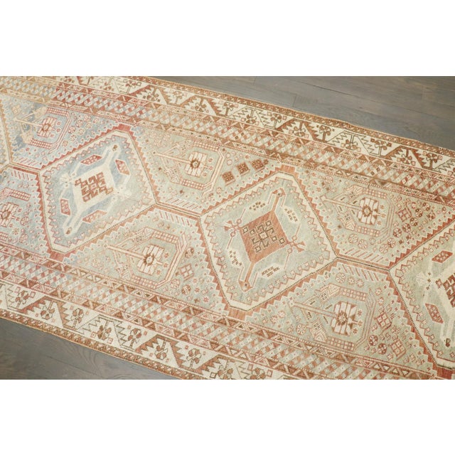 Early 20th Century Antique Tribal Shiraz Runner rug no. j5330 For Sale - Image 5 of 6