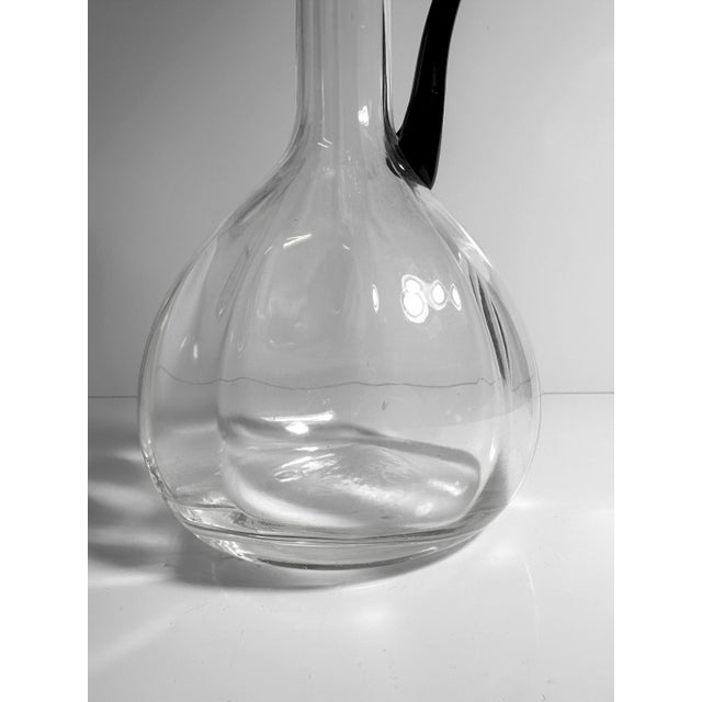 Vintage Murano Handled Glass Vase, 1970s For Sale - Image 6 of 6