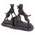 Bronze and Marble Barking Dog Bookends from E Drouot, France,1890s, Set of 2 For Sale - Image 10 of 10