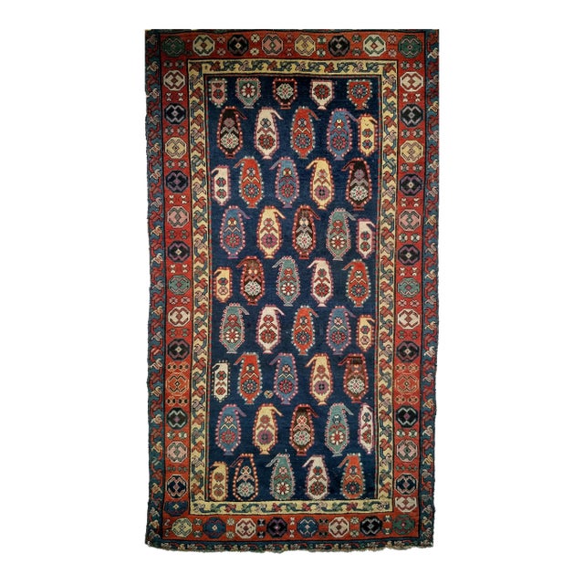Late 19th Century Kazak Rug For Sale