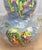Vintage 29" Chinese Kangxi Qing Porcelain Dragon Double-Gourd Floor Vase For Sale - Image 9 of 11