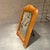 Mid-Century Modern Solid Blond Wood Tabletop Vanity Beveled Edges For Sale - Image 14 of 17