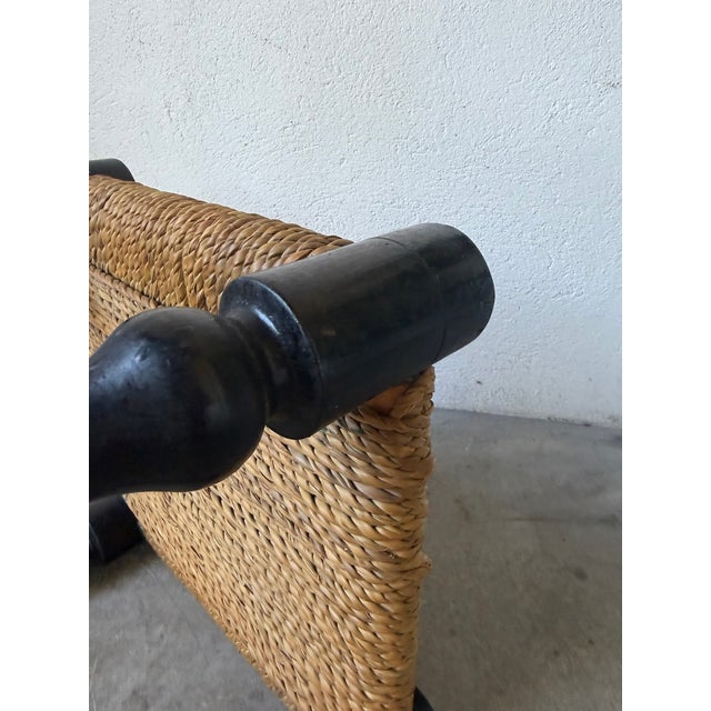 Small Low Stool by Audoux Minet, 1950s For Sale - Image 17 of 18