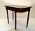 19th Century Brown Finish Console or Hallway Table Vanity Turned Tapered Legs For Sale - Image 4 of 13