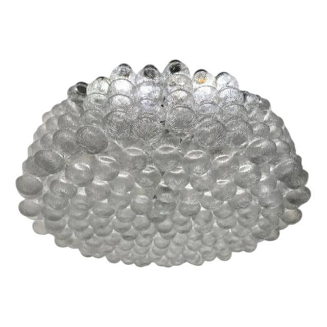 Large Bubble Chandelier in Murano Glass, 1980s For Sale