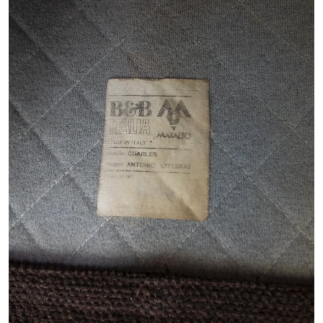 Charles Sofa Set by Antonio Citterio for B&B Italia, 2010s, Set of 2 For Sale - Image 6 of 16