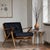 Mid-Century Modern Restored Poul Jensen for Selig Danish Z Chair Black Leather 1950s For Sale - Image 3 of 18