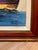 Blue Vintage Mid-Century Sailboat "Couch Painting" For Sale - Image 8 of 8