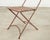 Set of Ten French Folding Iron Bistro Dining Chairs For Sale - Image 15 of 18