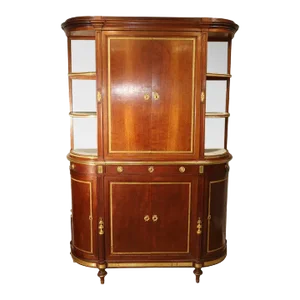19th Century French Louis XVI Style Cabinet Signed Linke with Ormolu Mounts